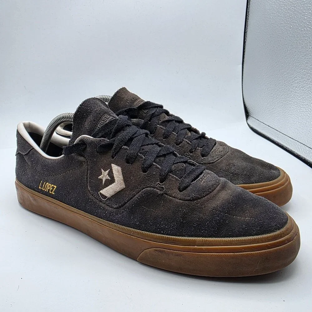 Converse Louie Lopez Pro Mens Size 10 Black Brown Sneaker Shoes Casual Walking
